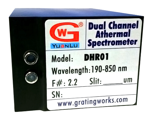 DHR dual channel spectrometer